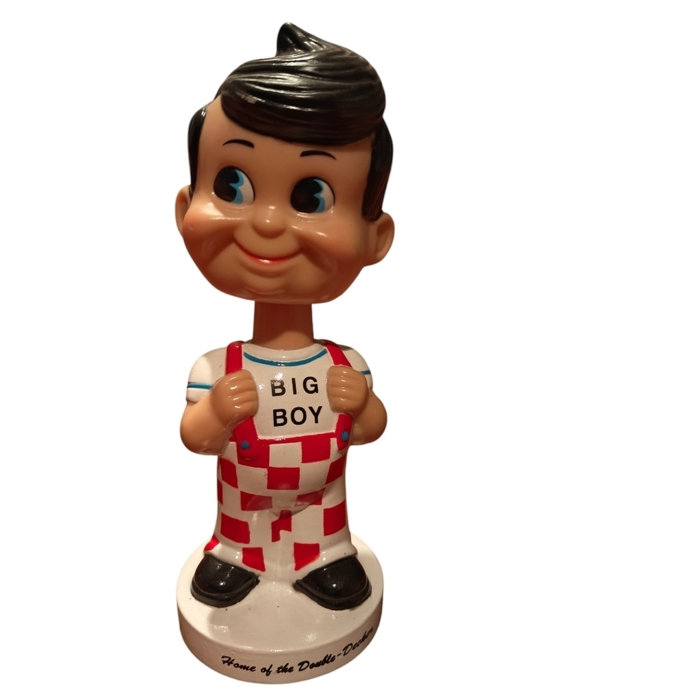 VINTAGE Funko Bobs Big Boy Bobble Head 1998 Home Of The Double Decker